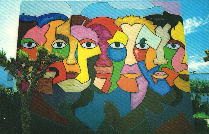 Street art by Mike Mosher