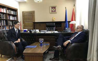 Darmanović sa ambasadorom Koreje