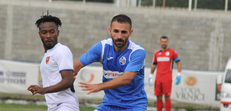 Duel Bulatovića i Mendija sa prvenstvenog meča Sutjeske i Zete