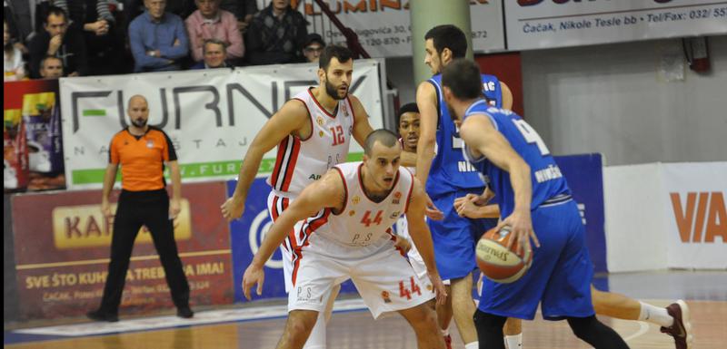 Nikola Pavlićević na meču u Čačku