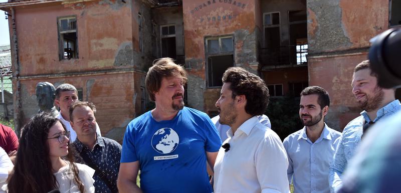 Abazović i Tomas Vajs prilikom njegove posjete Crnoj Gori