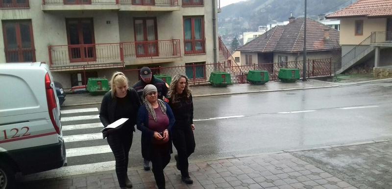 Privođenje osumnjičene (arhiva)