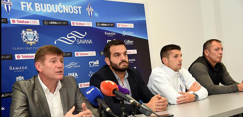 Smrknuta lica na predstavljanju novog trenera: Milinković, Ivanović, Zarubica i Milošević