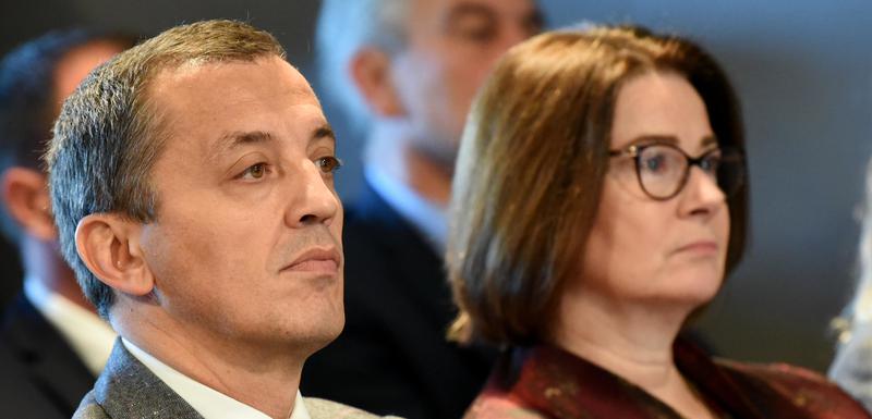 Ministar odbrane Predrag Bošković i američka ambasadorka Džudi Rajzing Rajnke
