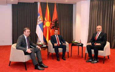 Vučić, Zaev i Rama