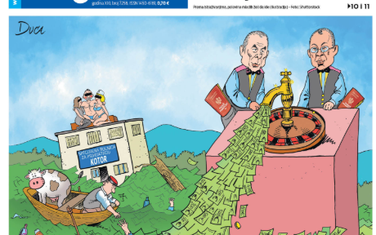 Naslovna strana "Vijesti" za 10. novembar 2019.