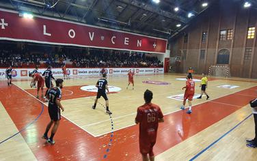 Sa meča Lovćen - Partizan