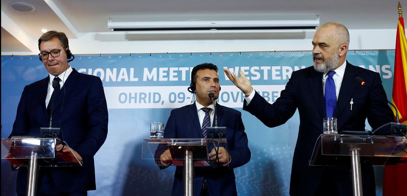 Vučić, Zaev i Rama