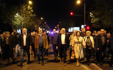 Opozicija mora da razgovara: Sa protesta DF-a