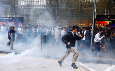 Sa protesta u Hongkongu