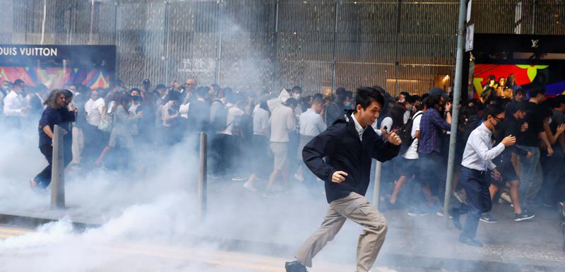 Sa protesta u Hongkongu