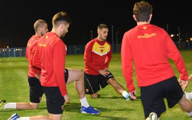 Boljević na večerašnjem treningu naše selekcije