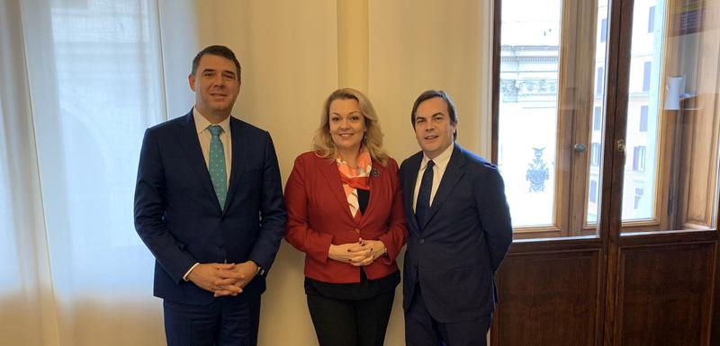 Drljević, Vlahović, Amendola