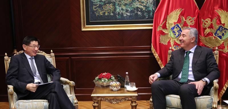 Đukanović sa japanskim ambasadorom