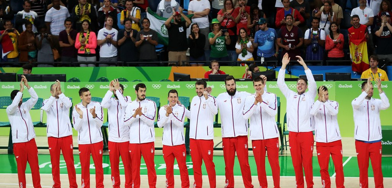 Reprezentacija Srbije na postolju na Olimpijadi u Riju