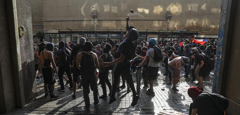 Sa protesta u Čileu