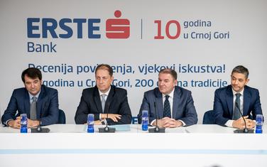 Deset godina u Crnoj Gori: Erste banka
