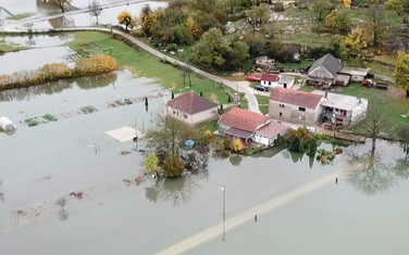 Detalj iz Nikšića tokom prošlonedjeljnih poplava