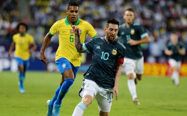Mesi na meču sa Brazil