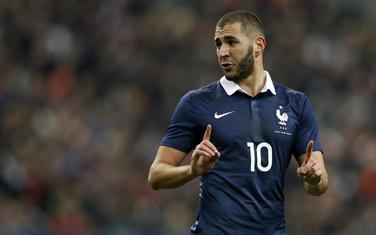 Benzema u dresu Francuske