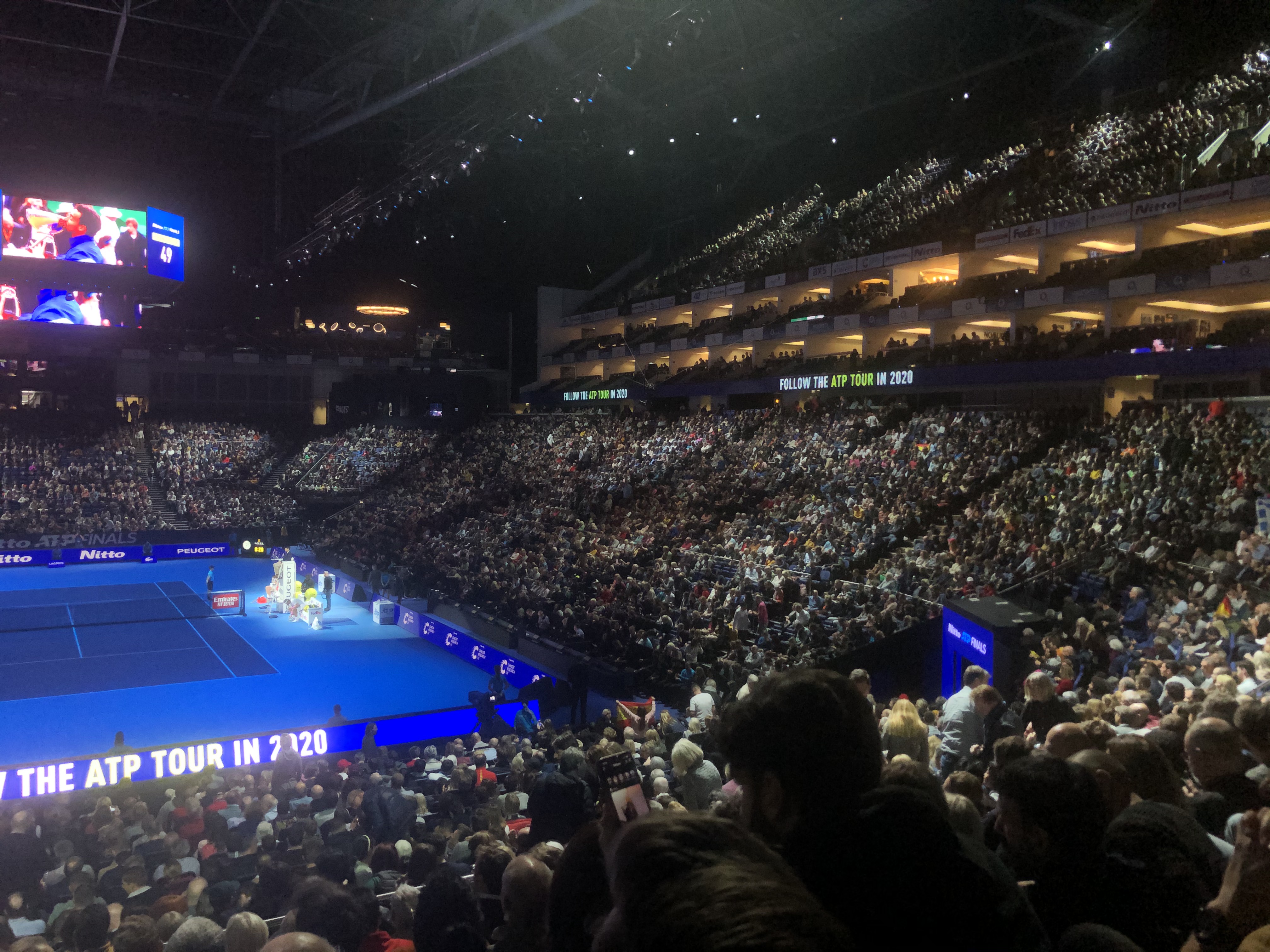Unutrašnjost O2 arene