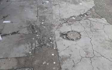 Fotografija trotoara