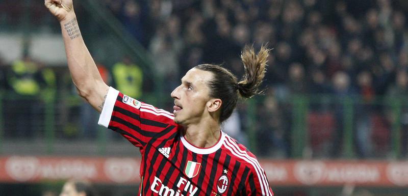 Zlatan Ibrahimović u dresu Milana