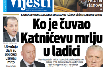 Naslovna strana za 22. novembar