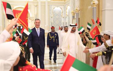 Đukanović u UAE