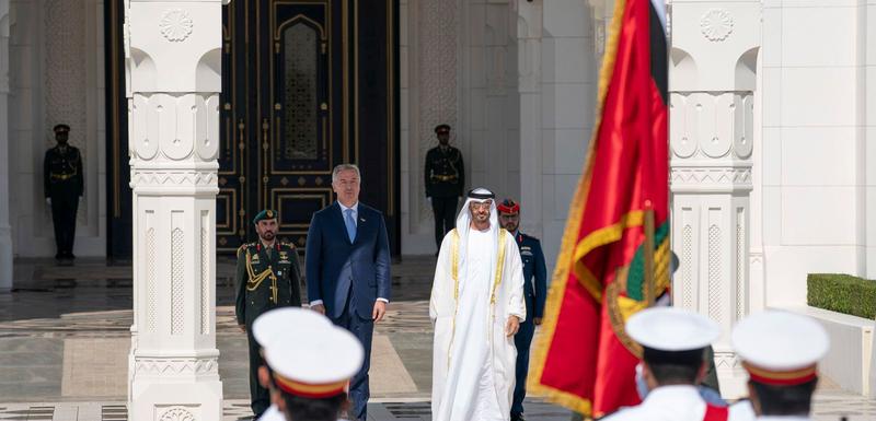 Đukanović u UAE