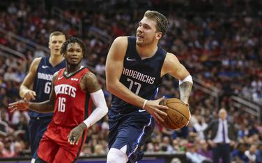 Dončić na meču sa Hjustonom