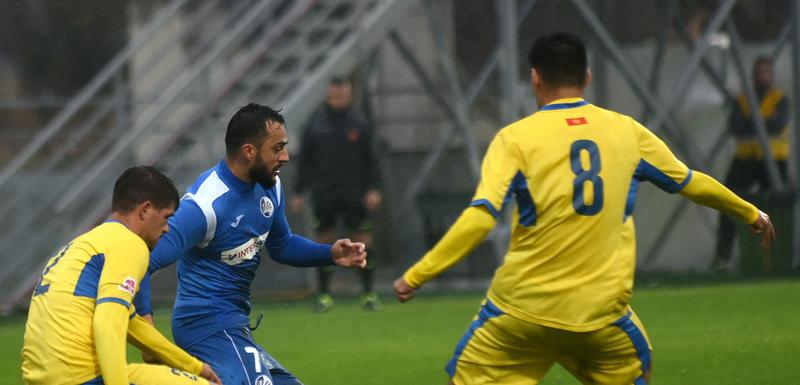 Damir Kojašević je postigao osam golova u prvenstvu Prva Telekom Ligastadion DG Arena Donja GoricaFk Podgorica i FK Sutjeska NiksicFoto BORIS PEJOVIC