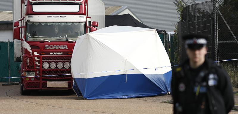 Policija na mjestu gdje su pronađena tijela