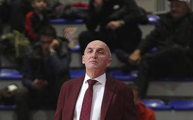 Mihailo Pavićević na večerašnjoj utakmici
