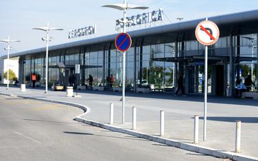 Zgarad aerodroma u Podgorici