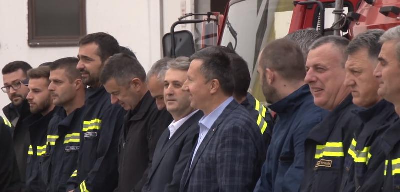 Nuhodžić danas sa vatrogascima