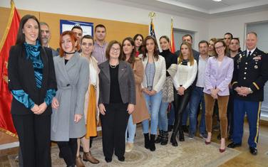 Sa posjete Ambasadi SAD u Podgorici