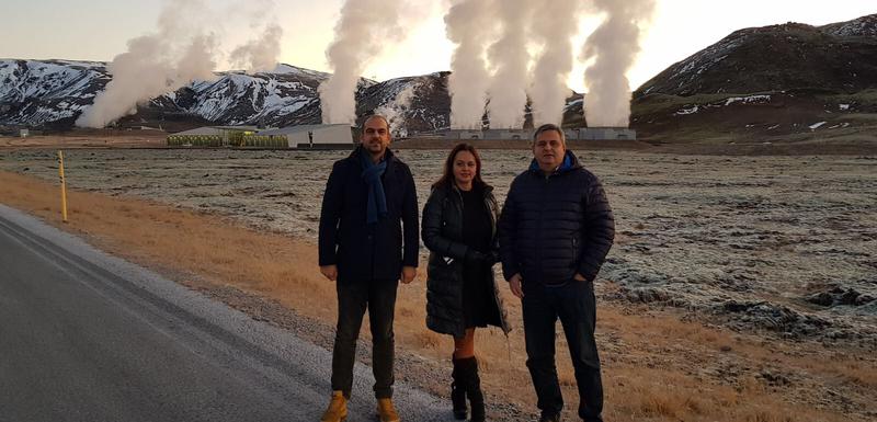 U posjeti Islandu: Marinović, Pejović, Radunović