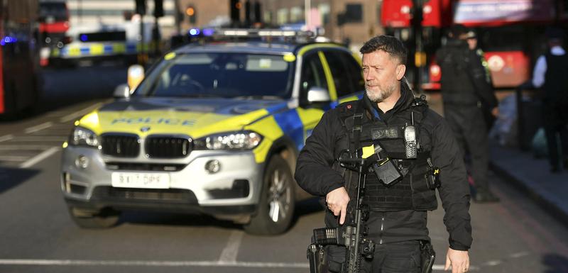 Britanska policija na mjestu događaja