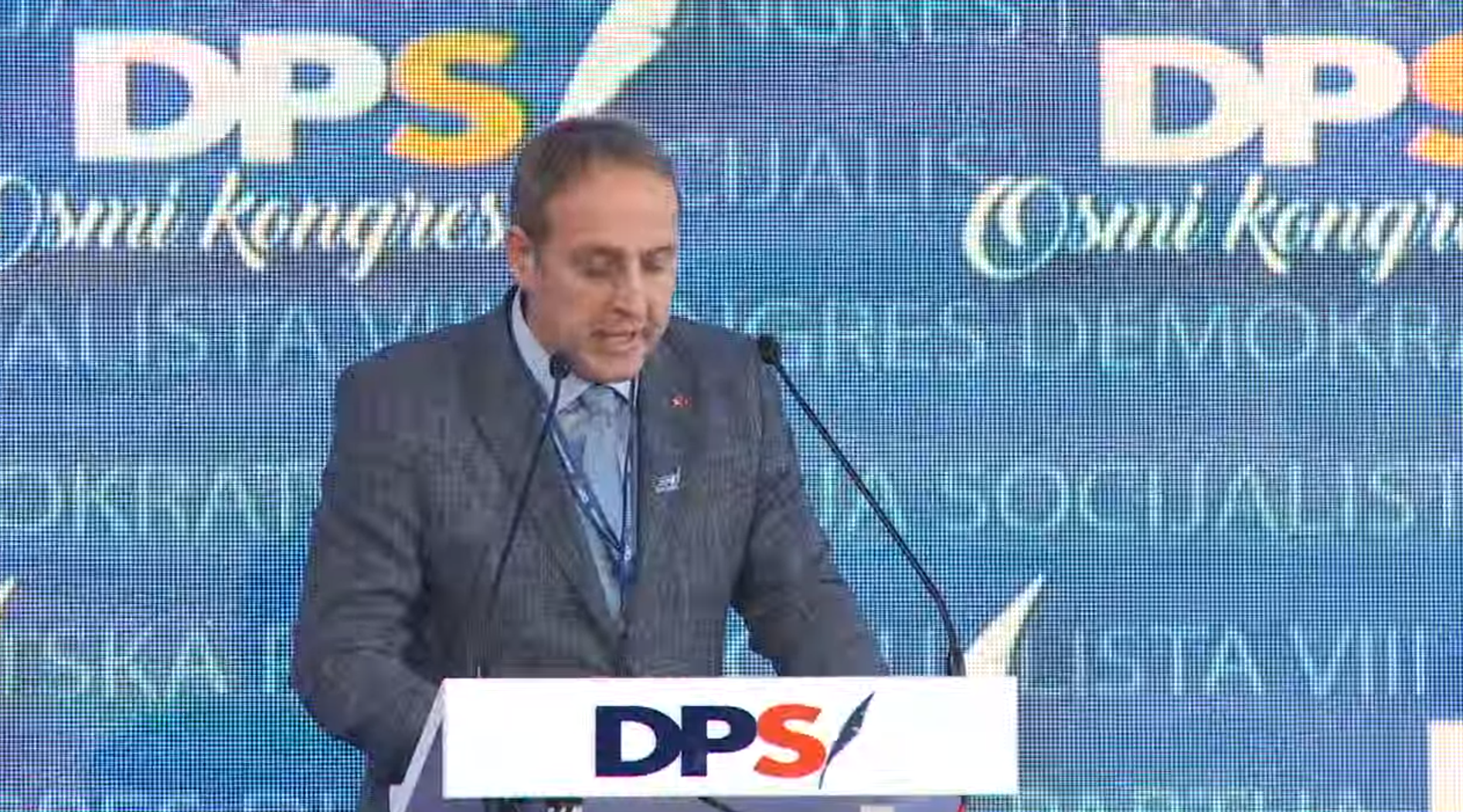 Andrija Popović, Kongres DPS