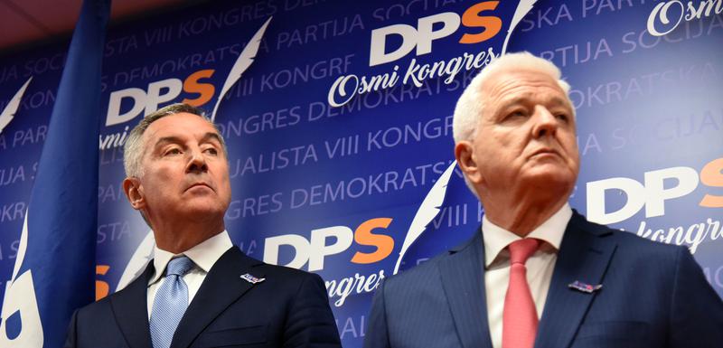 Đukanović i Marković juče nakon kongresa