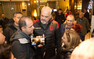 Nimanbegu i albanski premijer Edi Rama