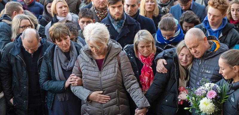 Porodica Džeka Merita prisustvovala je opelu u Kembridžu