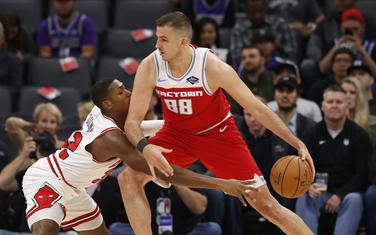 Nemanja Bjelica na meču sa Čikagom