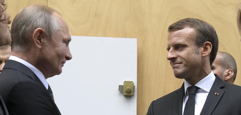 Putin i Makron