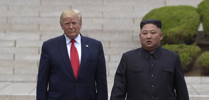 Donald Tramp i Kim Džong Un
