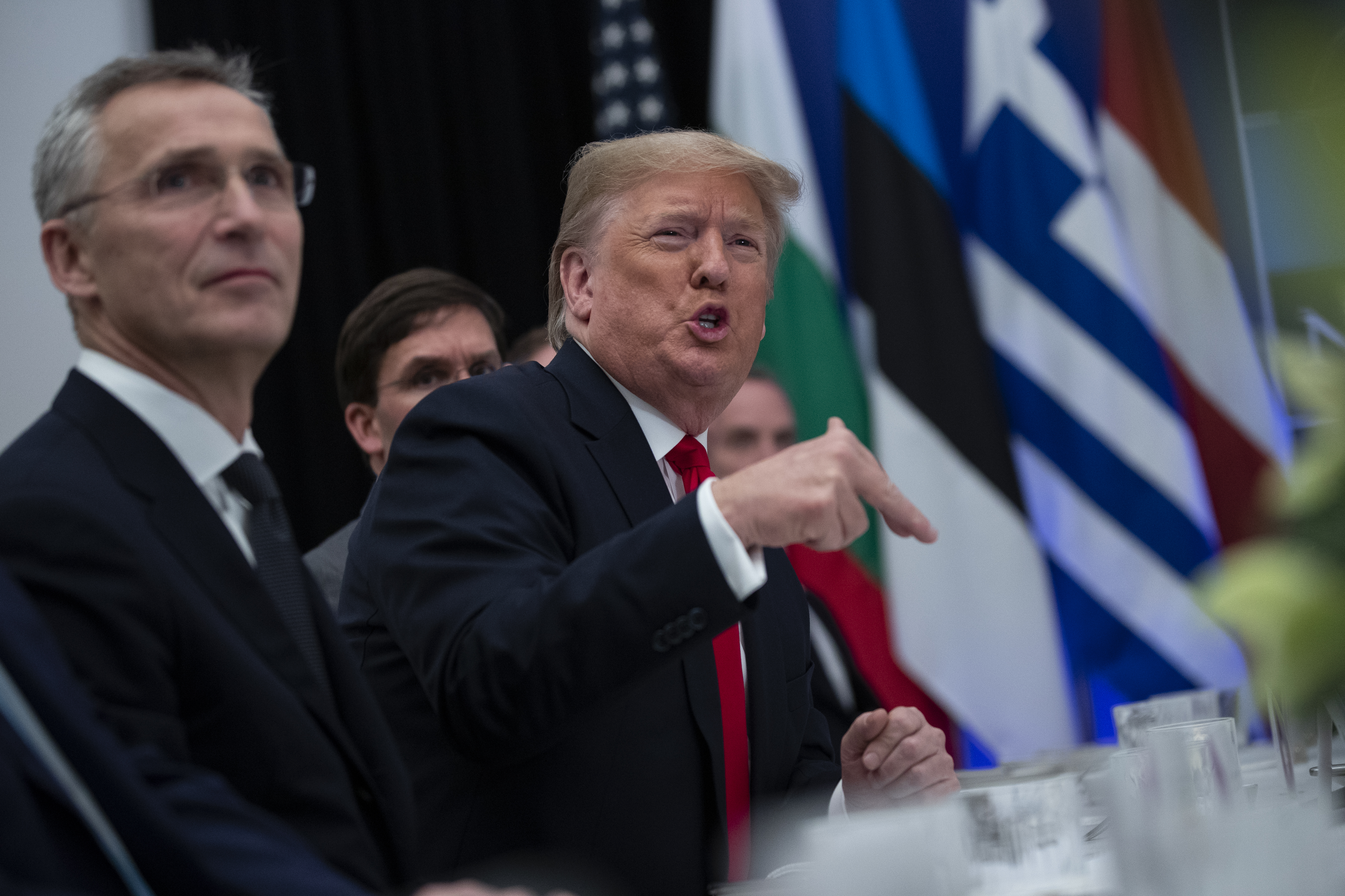Donald Trump, Jens Stoltenberg