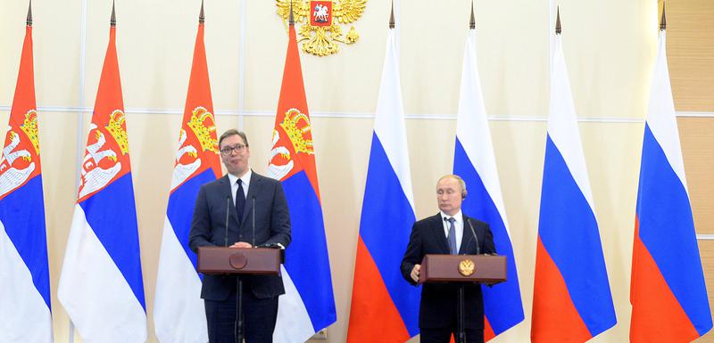 Vučić i Putin u Sočiju