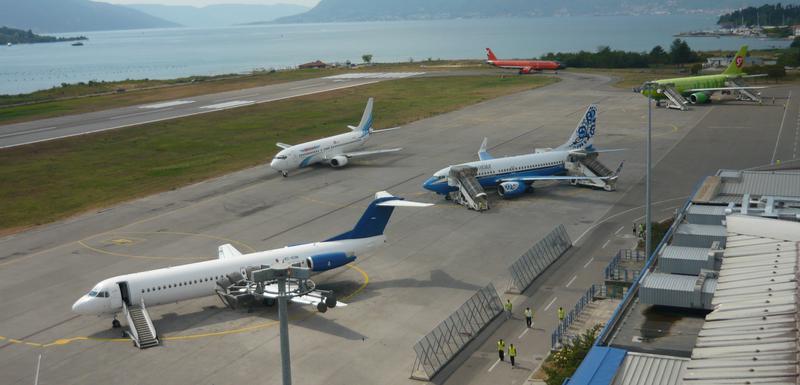 Aerodrom Tivat: Ilustracija