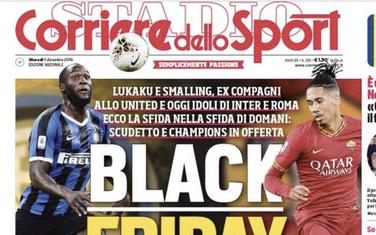 Naslovna strana Korijere delo sporta